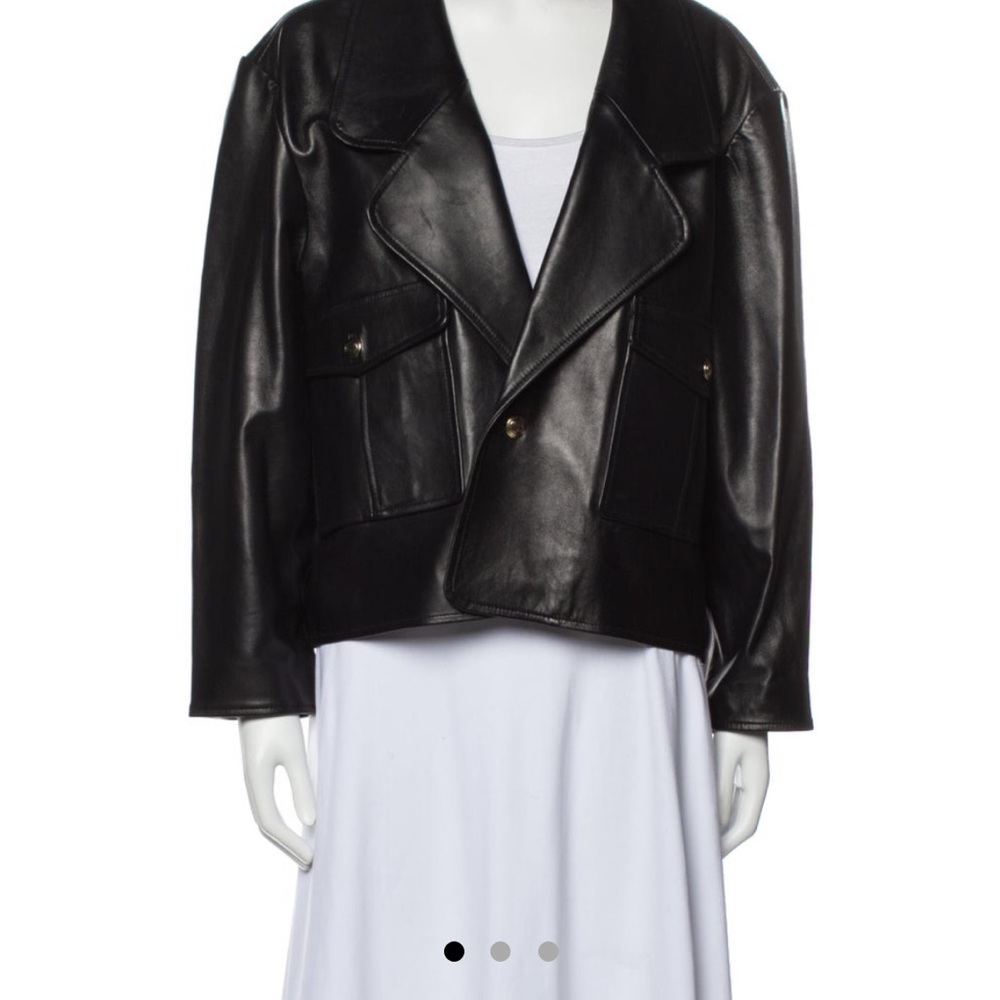 Sandro leather jacket